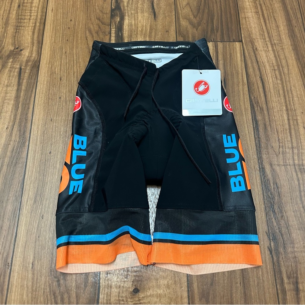NEW Castelli Blue Seventy Racing Cycling Shorts Padded Black Mens XS